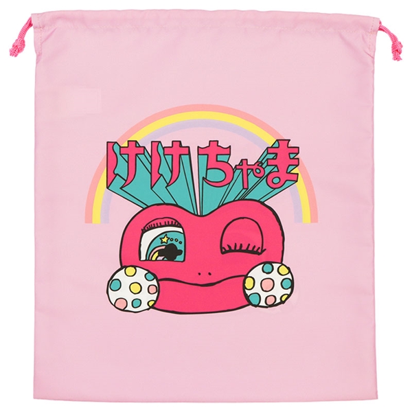 巾着大　けけちゃま　ピンク ピンク F