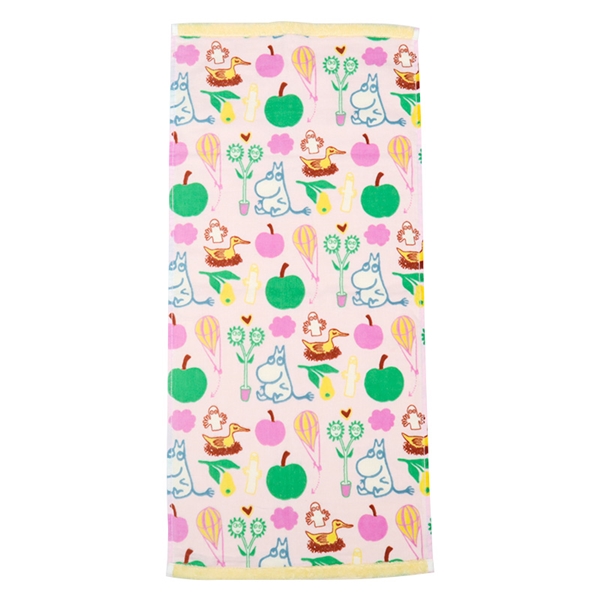 フェイスタオル　ムーミンフルーツの森