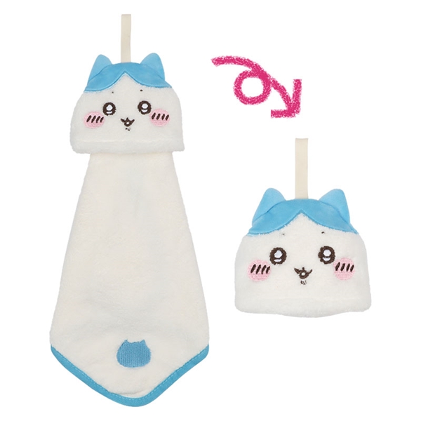 マイクロループタオル　ちいかわハチワレ