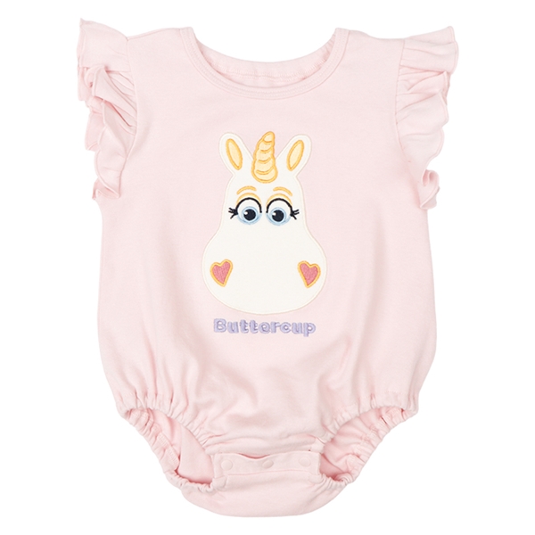 なりきりロンパース　バターカップ　ピンク ピンク 70cm