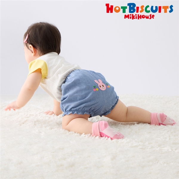 [ベビー] ブルマ ピンク　[ミキハウス　ホットビスケッツ] ピンク 70~90cm