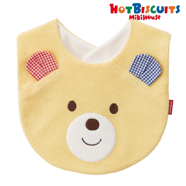 [ベビー] スタイ イエロー　[ミキハウス　ホットビスケッツ] イエロー サイズなし