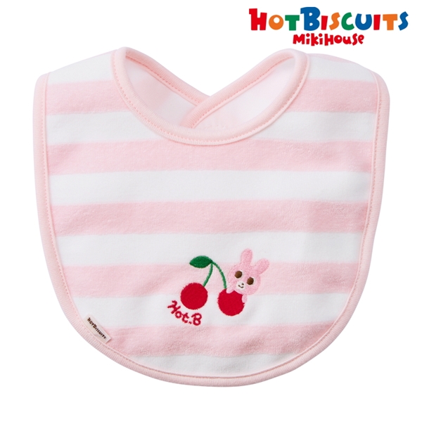 [ベビー] スタイ ピンク　[ミキハウス　ホットビスケッツ] ピンク サイズなし