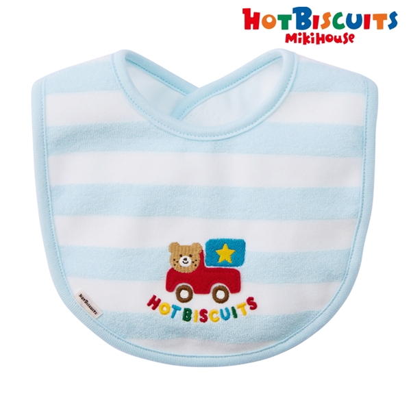 [ベビー] スタイ ブルー　[ミキハウス　ホットビスケッツ] ブルー サイズなし