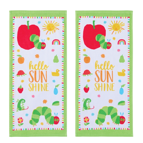 フェイス２枚組　はらぺこあおむし　ハレヤカリンゴ