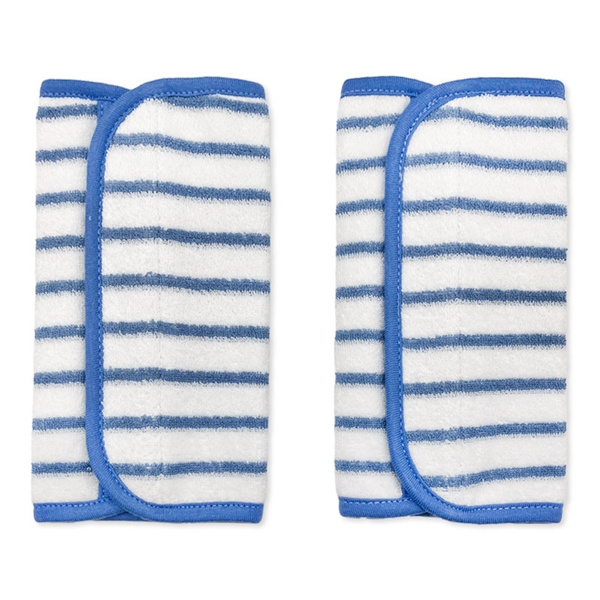 だっこひもベルトカバー パイル ボーダー サックス Ｆ