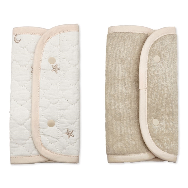 [リバーシブル]だっこひもベルトカバー イブル 星月刺繍 ベージュ Ｆ