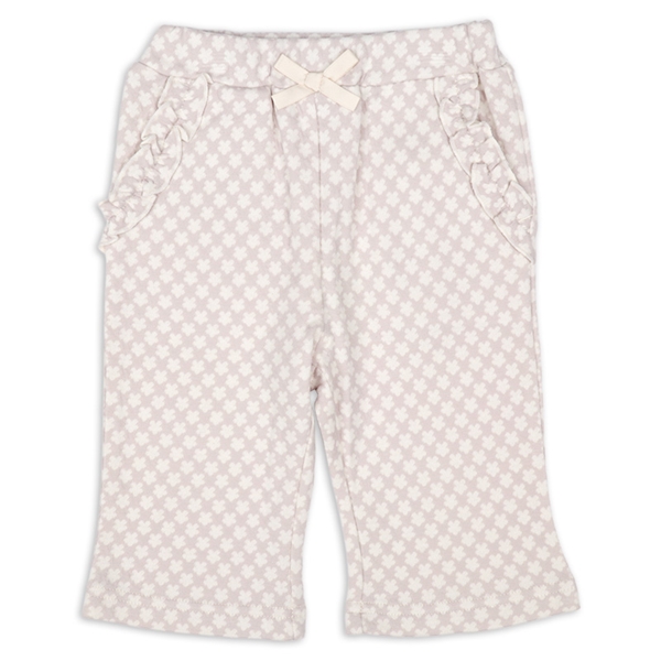 [ベビー]ジャガードパンツ　ベージュ ベージュ 70cm