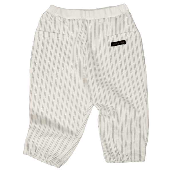 [キッズ]７分丈　パンツ　サイドポケット アイボリー アイボリー 100cm