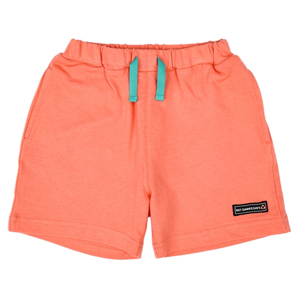 [ベビー]ハーフパンツ　カットソー　オレンジ オレンジ 70cm