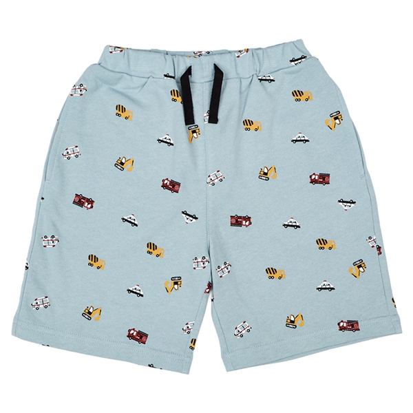 [キッズ]ハーフパンツ　カットソー　サックス サックス 100cm