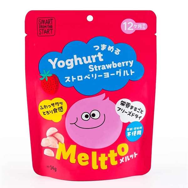 栄養まるごとフリーズドライ メルット ストロベリーヨーグルト