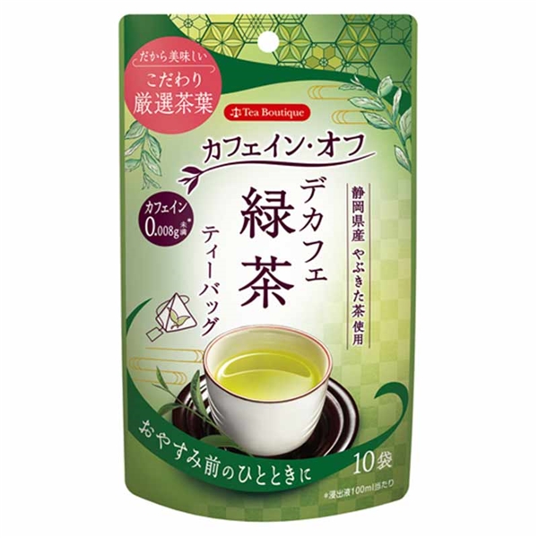 ティーブティック デカフェ 緑茶
