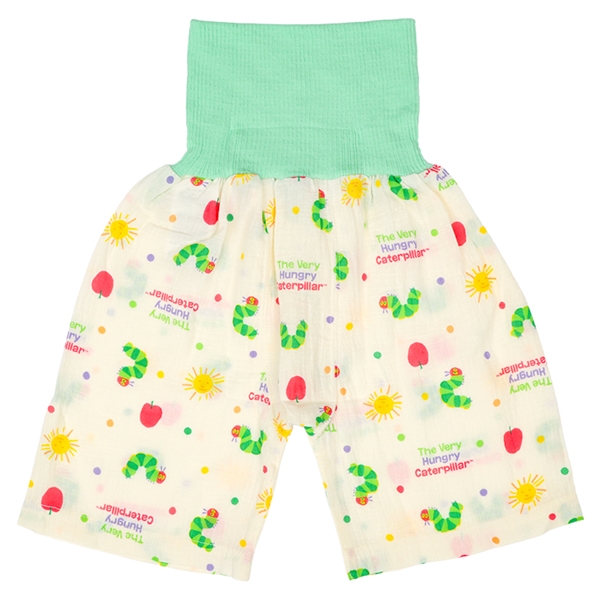 [ベビー]ベビテコ　腹巻付　はらぺこあおむし　グリーン グリーン 80cm