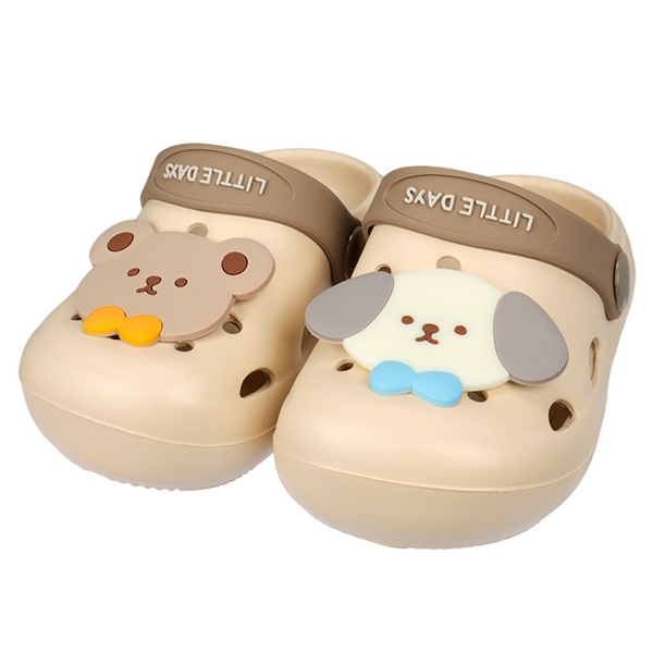 [13.0~16.0cm]コロンとしたＥＶＡサンダル　ベージュ ベージュ 13.0cm