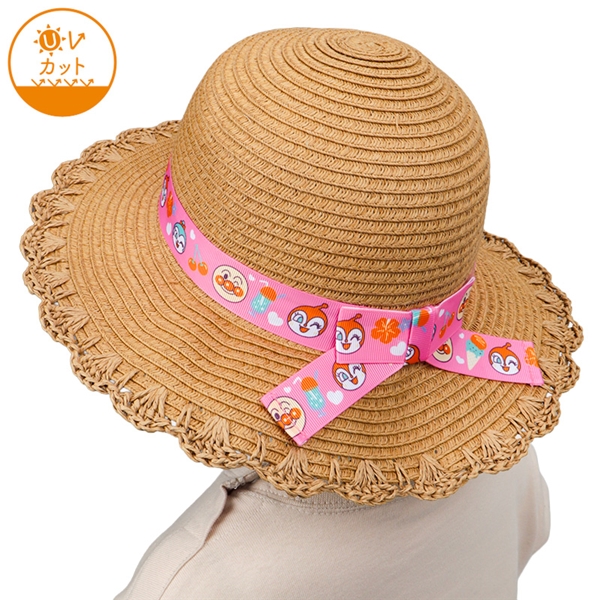 [48・50cm]ペーパーハット　アンパンマン　ピンク ピンク 48cm