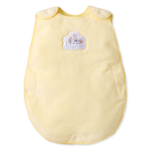 [50～80cm]ディズニーベビー コットンスリーパー くまのプーさん イエロー イエロー