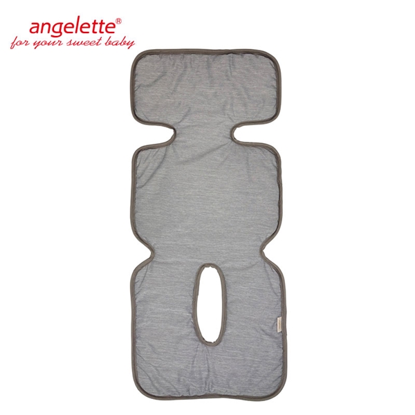 アンジェレッテ シルキータッチ杢シート 強冷感 グレー