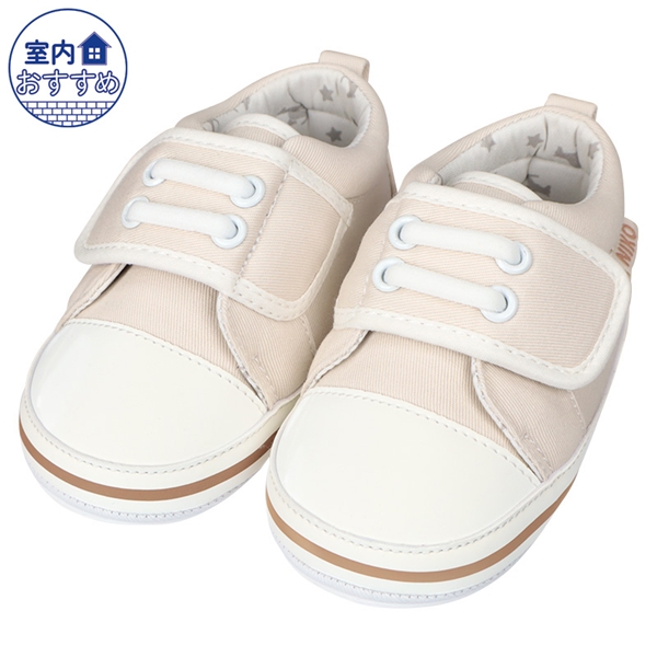 [11.0~12.5cm]NIKONIKOファーストシューズ　アイボリー アイボリー 11.0cm