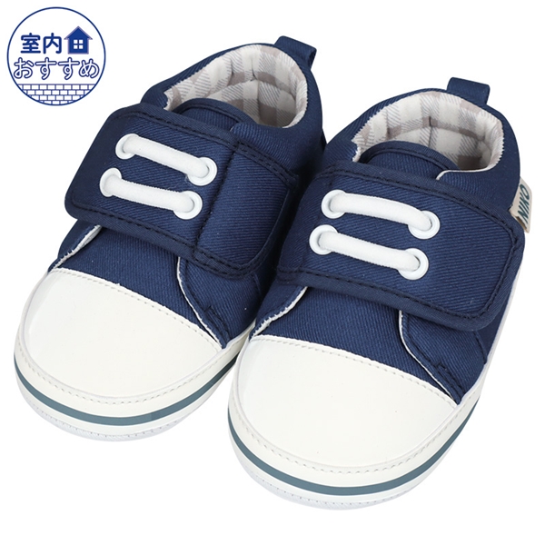 [11.0~12.5cm]NIKONIKOファーストシューズ　ネイビー ネイビー 11.0cm