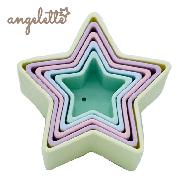 アンジェレッテ スタッキングトイ 星 オフホワイト