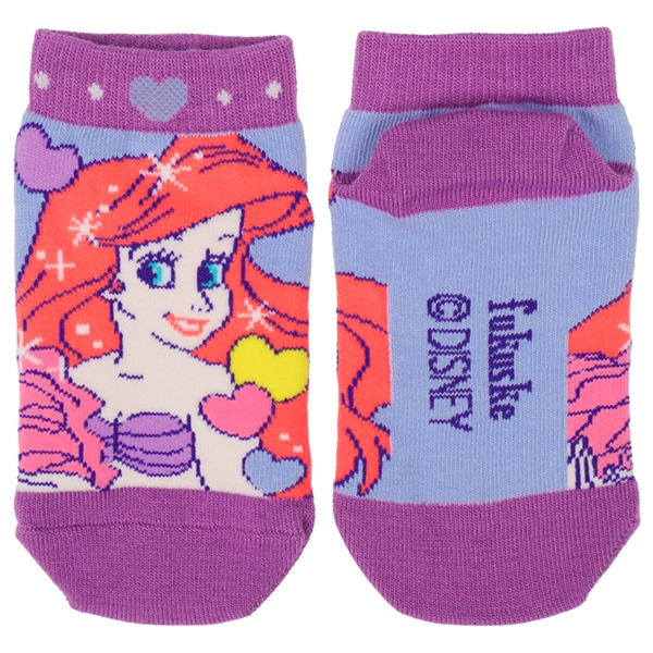 [キッズ]アリエルフロント　キッズソックス　パープル パープル 13~19cm