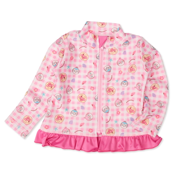 [キッズ]ラッシュガード アンパンマン ピンク ピンク 100cm