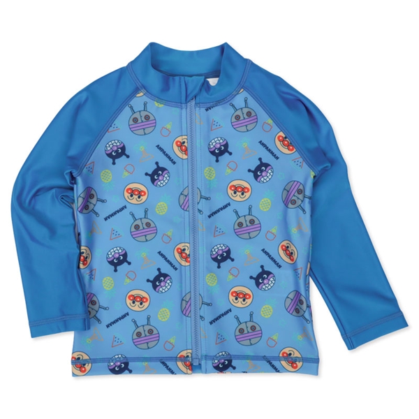 [ベビー]ラッシュガード アンパンマン サックス サックス 80cm