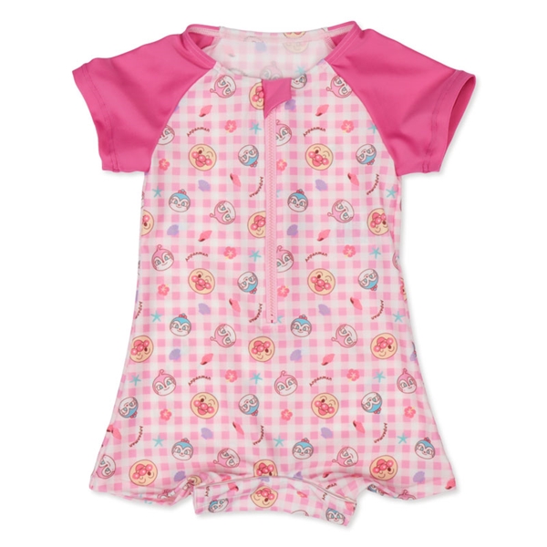 [ベビー]グレコ水着 アンパンマン ピンク ピンク 80cm