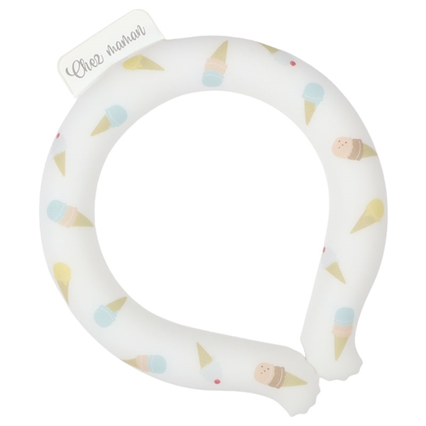 クールネックリング　アイス アイボリー S