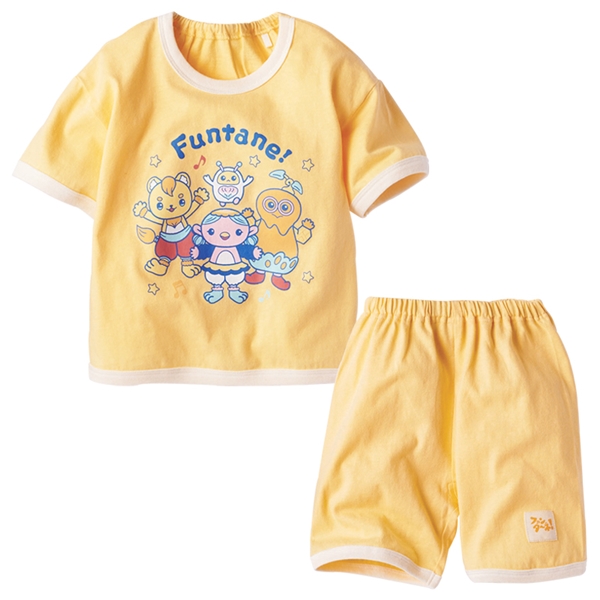 [ベビー]半袖　パジャマ　Eテレ　ファンターネ！ クリーム 80cm