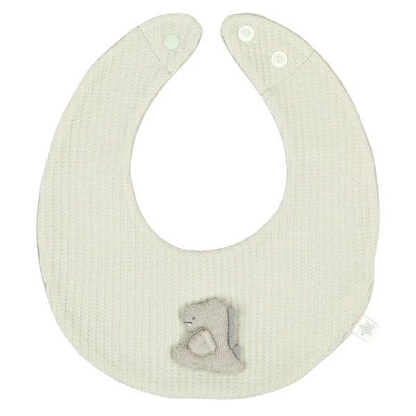 ワンポイント恐竜スタイ　グリーン グリーン F