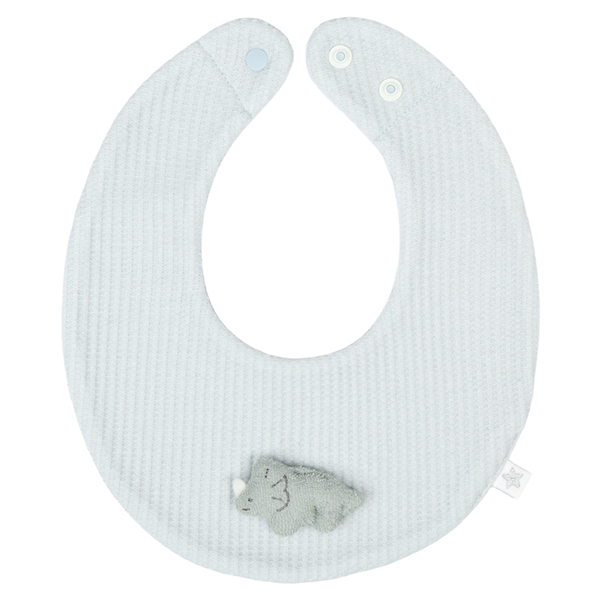 ワンポイント恐竜スタイ　サックス サックス F