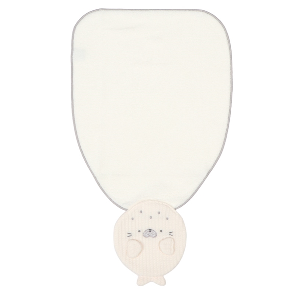 ほっこり水族館汗取りタオル　アイボリー アイボリー F