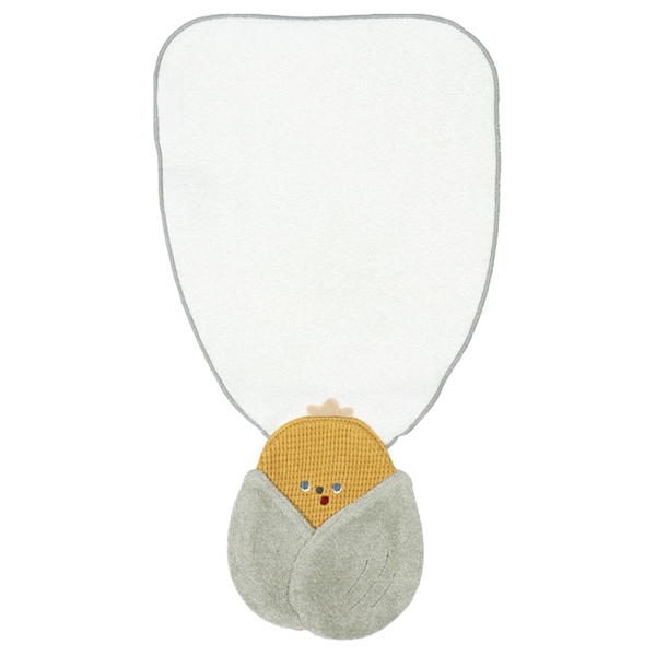 夏のたべもの汗取りタオル　イエロー イエロー F