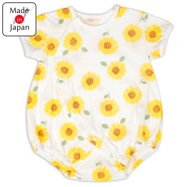 半袖　プレオール　ひまわり　イエロー イエロー 60cm