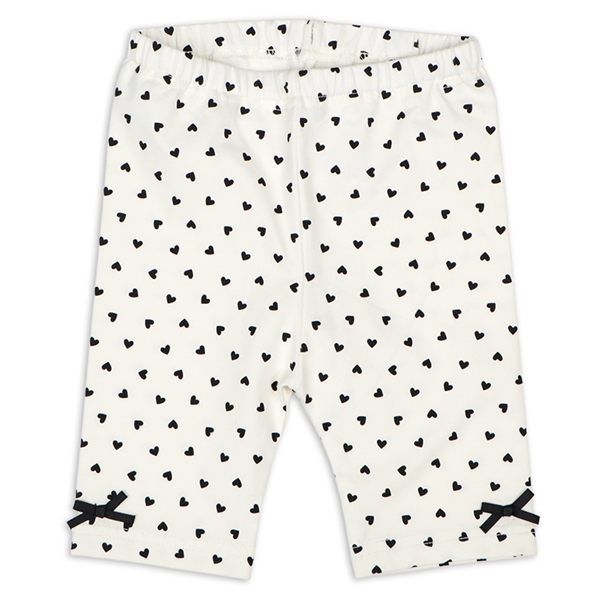 [ベビー]5分丈レギンス　ストレッチ天竺　オフホワイト オフホワイト 70cm