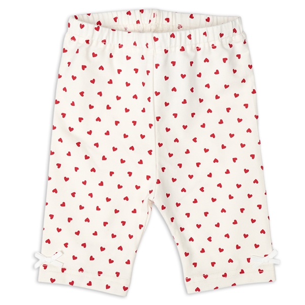 [ベビー]5分丈レギンス　ストレッチ天竺　レッド レッド 70cm