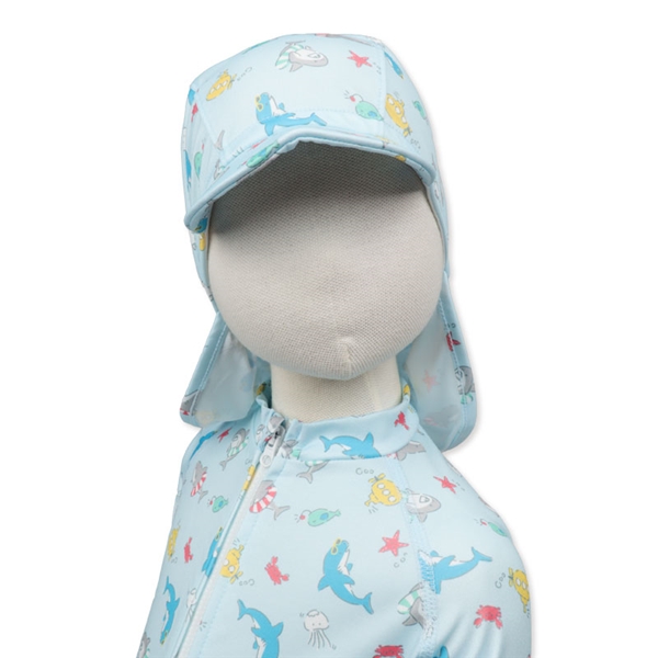 [42～52cm]ベビースイムキャップ サメ 42～52cm