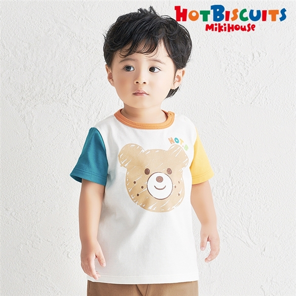 [ベビー] Ｔシャツ マルチカラー[ミキハウス　ホットビスケッツ] マルチカラー 80cm
