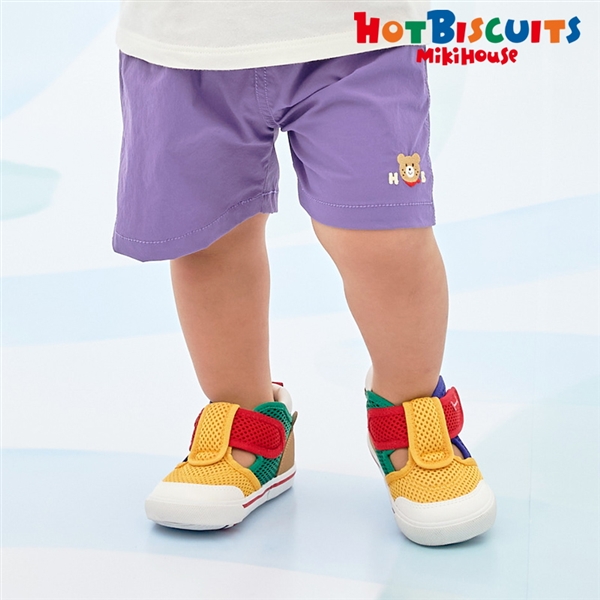 [キッズ] ハーフパンツ パープル[ミキハウス　ホットビスケッツ] パープル 100cm