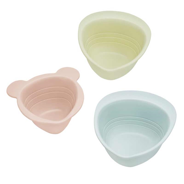 3つの かさなる さんかく こばちセット ブルーム