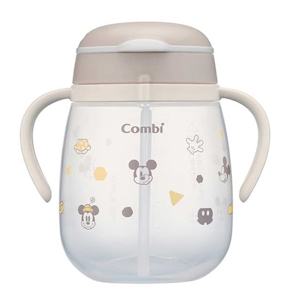 [340ml]ラクマグ 漏れないストロー ミッキー＆ミニー 340ml