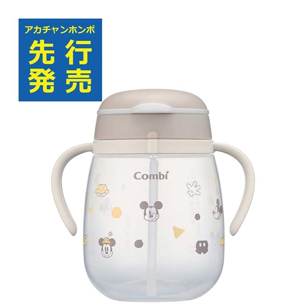 [340ml]ラクマグ 漏れないストロー ミッキー＆ミニー　入荷案内受付中 340ml