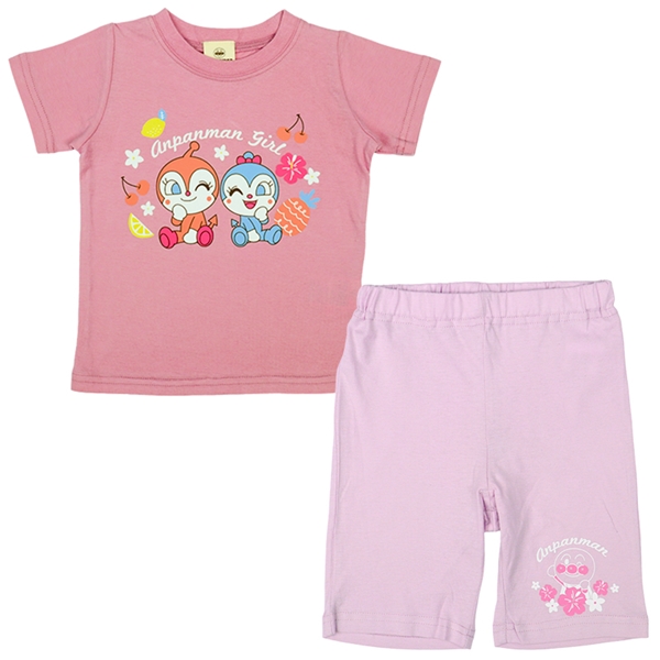 [ベビー]Ｔスーツ　アンパンマン　ピンク ピンク 80cm