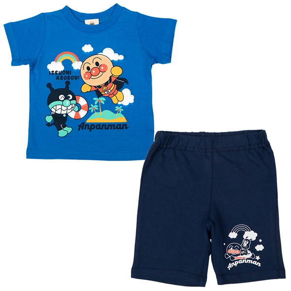 [キッズ]Ｔスーツ　アンパンマン　ブルー ブルー 100cm