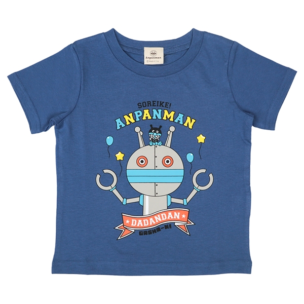 [キッズ]半袖Ｔシャツ　アンパンマン　ネイビー ネイビー 100cm