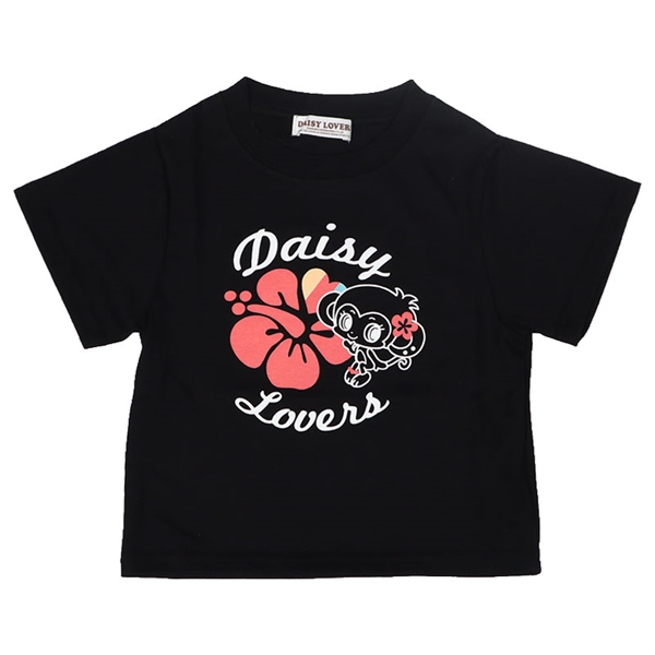[130~150cm]半袖Ｔシャツ　デイジーラバーズ　ブラック ブラック 130cm