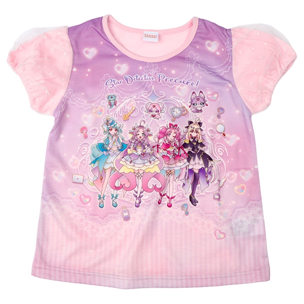 [キッズ]パネルＴシャツ　プリキュア ピンク ピンク 100cm