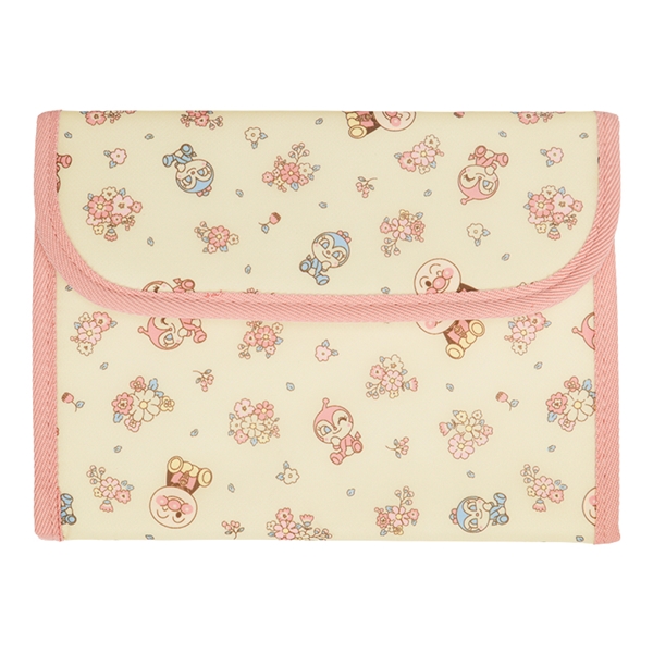 母子手帳ケース　アンパンマン　アイボリー アイボリー